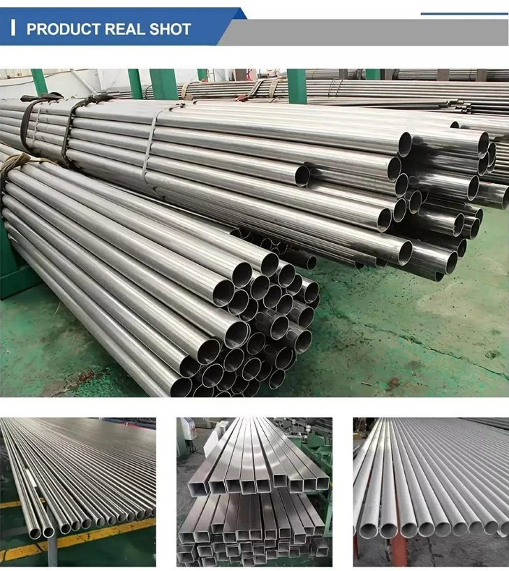 Factory Supply Tube Heat Resistant 304 316L 310S 309S 800 825 840 Stainless Steel Titanium Welded Tube Pipe Per Meter SS316 Stainless Steel Pipe
